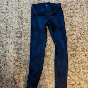 ALO Yoga Navy Leggings. Perfect condition